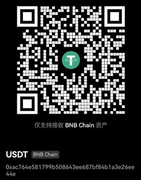 BNB Chain donation address QR code